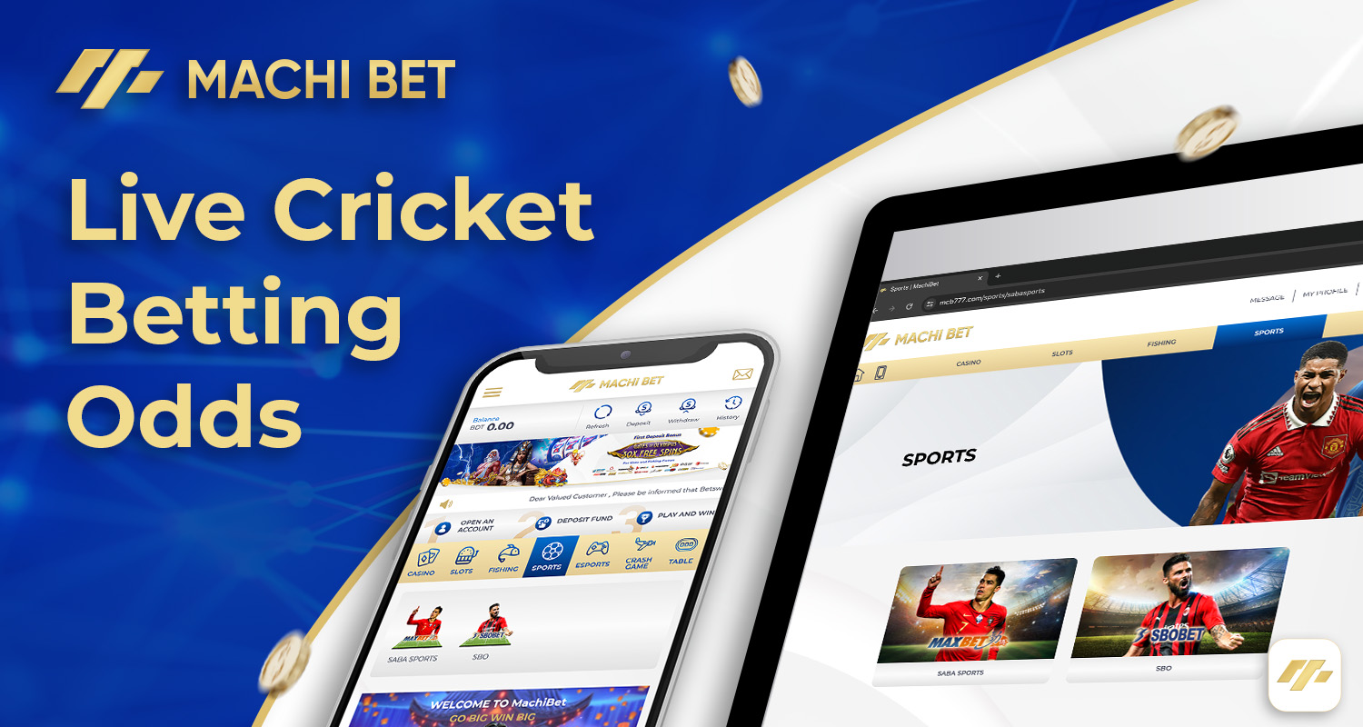 Machi777 provides favorable odds for live cricket betting